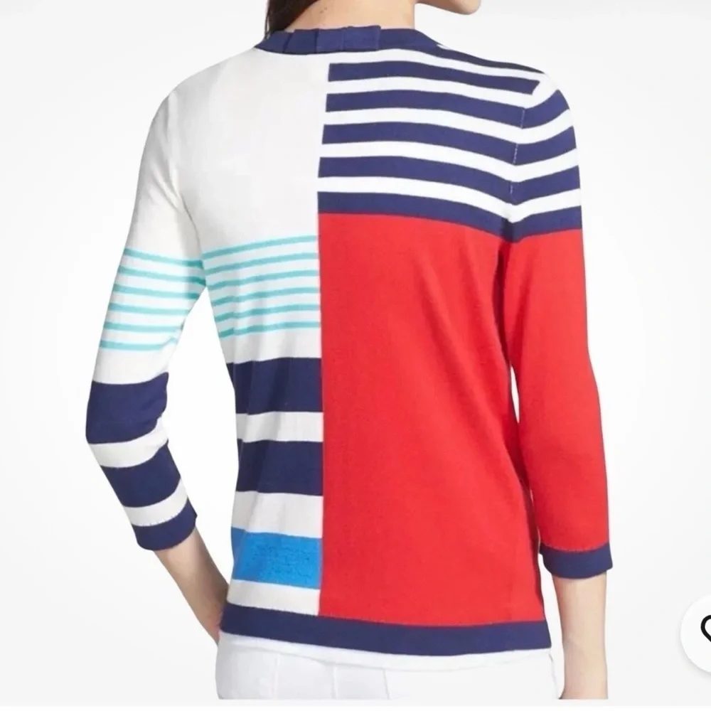 Kate Spade Color Block CardiganSize Small